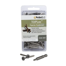 SCREW FASCIA TIMBERTECH 1-3/4" 100pk  DARK GREY
