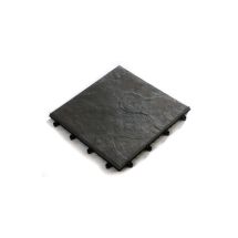 SHANTEX ECO TILE 12" (4pc) SLATE WPCD-3400