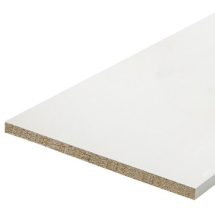 MELAMINE WHITE 5/8"x4'x8' (2 SIDE)