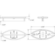 HIDDEN DECK FASTENER SYSTEM EB316WDR175
