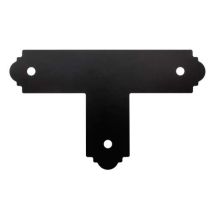 SIMPSON ACCENTS BLK T-STRAP 4" APT4