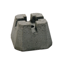 ALLAN BLOCK DECK BLOCK 4-WAY 8"x 12"x 12"