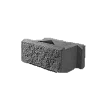 ALLAN BLOCK CHARCOAL STD BLOCK 6deg
