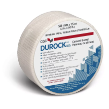 DRYWALL TAPE DUROCK 2"x50' (FOR FIBRE BOARD)