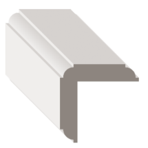 MLD CORNER D606A PP 1 1/8"x 1 1/8"