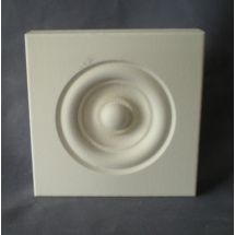 ROSETTE MDF BUTT ESE 3-1/2 3/4