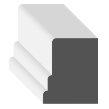 MLD BRICKMOULD D702 PP 1 3/16" X 1 3/8"