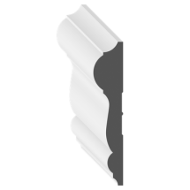 MLD CHAIR RAIL D410 PP 11/16" X 3"