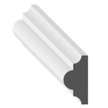 MLD PANEL PP D422 3/8"x 3/4"