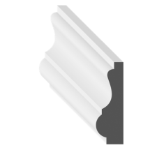 MLD PANEL PP D424 3/8"x 1-1/8"