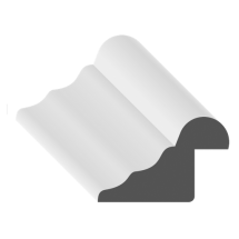 MLD PANEL PP D427 3/4"x 1-1/8"