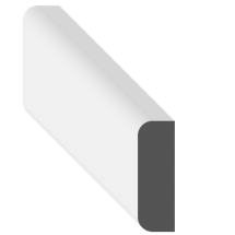 MLD SCREEN MOULD D614 PP 1/4" X 3/4"