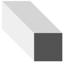 MLD SQUARE D621 PP 3/4X3/4