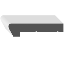 MLD WINDOW SILL D3410 PP 1 1/4" X 5 1/4"