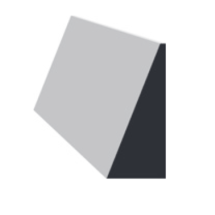 MLD PANEL D442 7/8"x 2" BEVEL