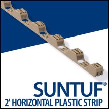 HORIZONTAL PVC CLOSURE SUNTUF 6/PCK 24" EA
