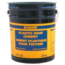 PLASTIC ROOF CEMENT BAKOR 810-20 / 20L