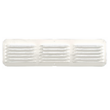 VENT SOFFIT 16"x 4" ALUM WHITE C416WHT