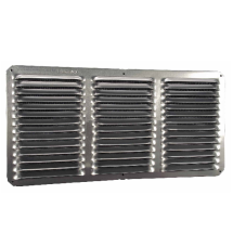 VENT SOFFIT 16"x 8" ALUM MILL C816MIL