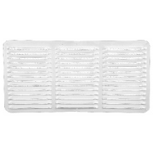 VENT SOFFIT 16"x 8" ALUM WHITE C816WHT