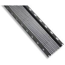 SOFFIT STRIP PLAST/PERF 2"x 8' BLACK