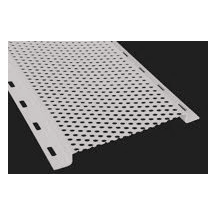 SOFFIT STRIP ALUM/LOUV 2"x 8' MILL