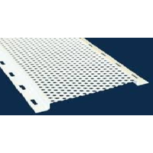 SOFFIT STRIP ALUM/LOUV 3"x 8' WHITE