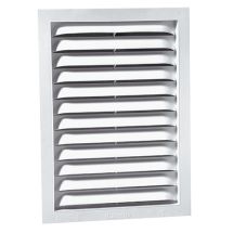 VENT GABLE WHITE PLAS 12"x18"
