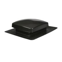 VENT ROOF PLASTIC 41 sqin BLK