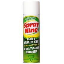 CLEANER SPRAY NINE 600g GLASS & S/STEEL  AEROSOL