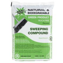 SWEEPING CMPD 10kg/22lb GRN NAT/BIODEGRADABLE