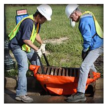 DANDY BAG SILT SACK  24"x24" W/OVR