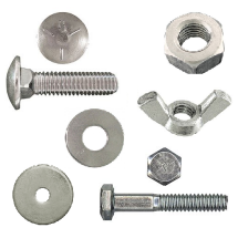 STAINLESS BOLTS NUTS WASHERS