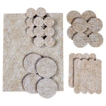 FELT PADS MULTI-PACK (33pc) ASSORTED 93054