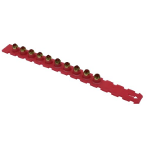 SHOT SIMPSON 10PK STRIPS RED P27SL5