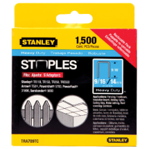 STAPLES STANLEY 9/16" HD 1500PK TRA709TCS