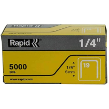 STAPLES RAPID II 1/4" (5M PKG)