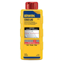 CHALK IRWIN 8-OZ PERMANENT RED 64902
