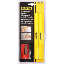 PENCIL CARPENTERS (2) W/SHARPENER S004975