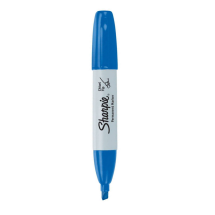 MARKER CHISEL PT BLUE 