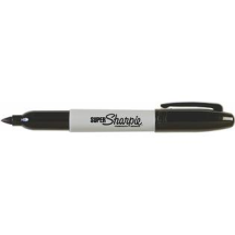 MARKER SHARPIE FINE TIP BLACK 30101PP
