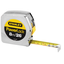 TAPE MEASURE STANLEY 1"x 26'/8M 33-428