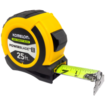 TAPE MEASURE KOMELON 1"x 25' P/BLADE 52425