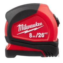 TAPE MEASURE MILWAUKEE 26'/8m 48-22-6626 COMPAC