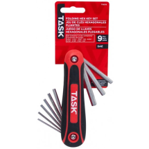 HEX KEY TASK SOFT GRIP T16015  9pc SAE