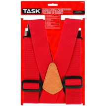 SUSPENDERS TASK CLIP-ON (RED) T77410