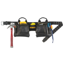 APRON DEWALT DG5472 LEATHER 12-PKT TOP GRAIN