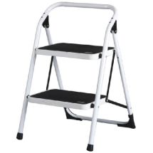 STEP STOOL 2S BIG WH 28" 