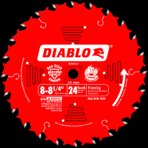BLADE FREUD D0824 8-1/4"x 24T RED DIABLO