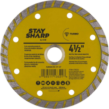 BLADE DIAMOND EAB YEL 4-1/2" TURBO 2130222